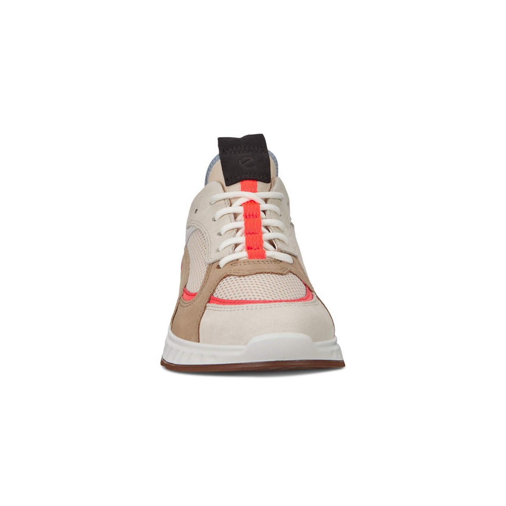 Tenis Mujer - ECCO St.1 - Marrom/Beige - RYF495108